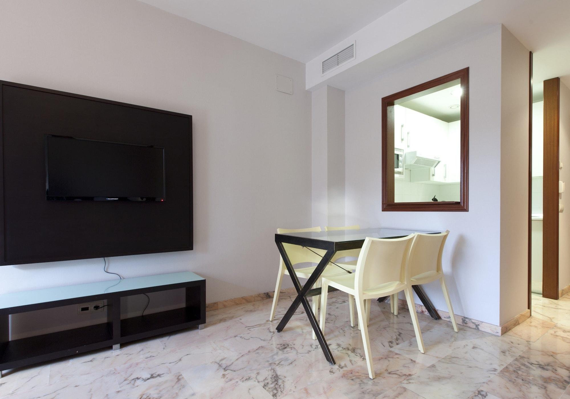 Apartamentos Vertice Bib Rambla Sevilla Buitenkant foto