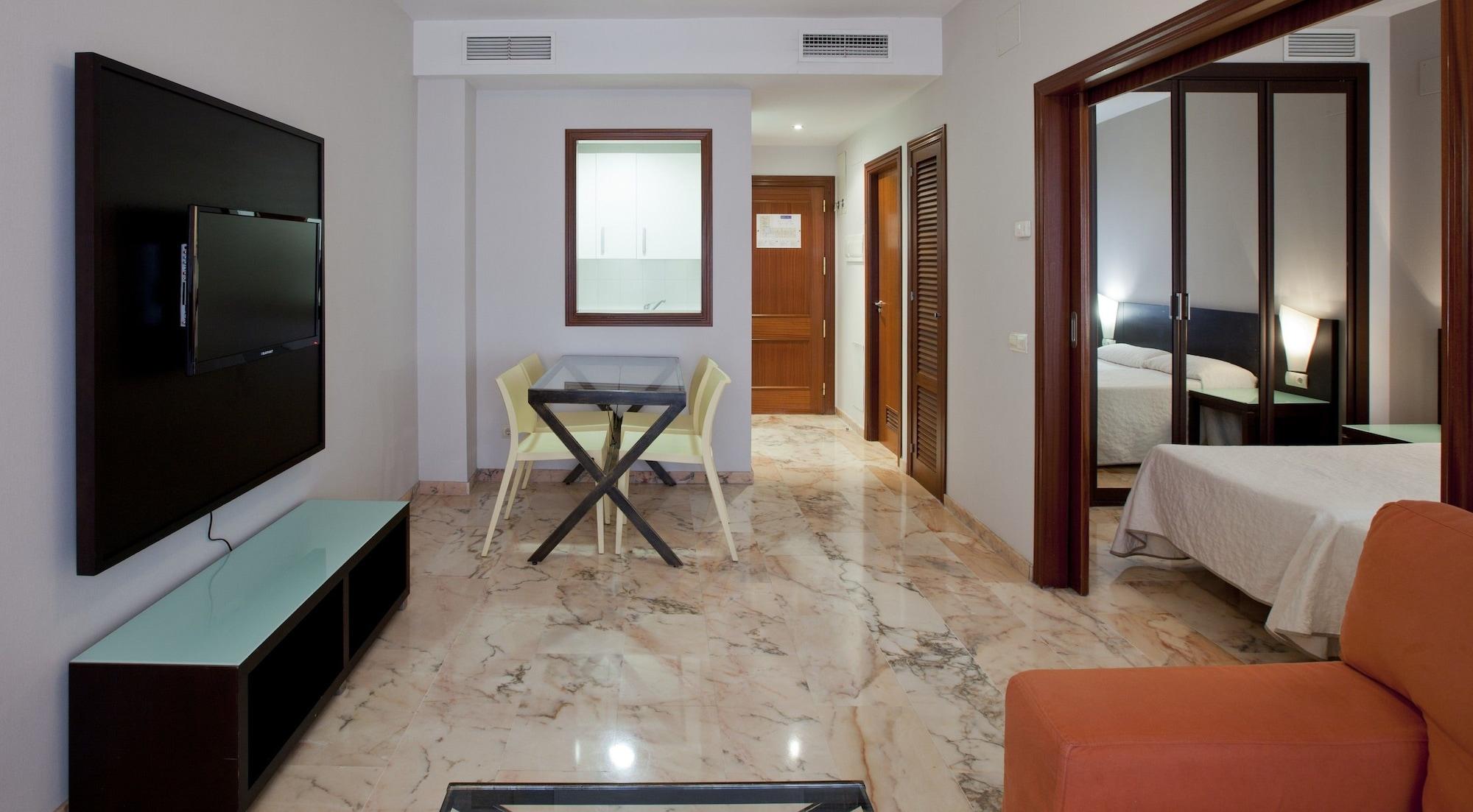 Apartamentos Vertice Bib Rambla Sevilla Buitenkant foto